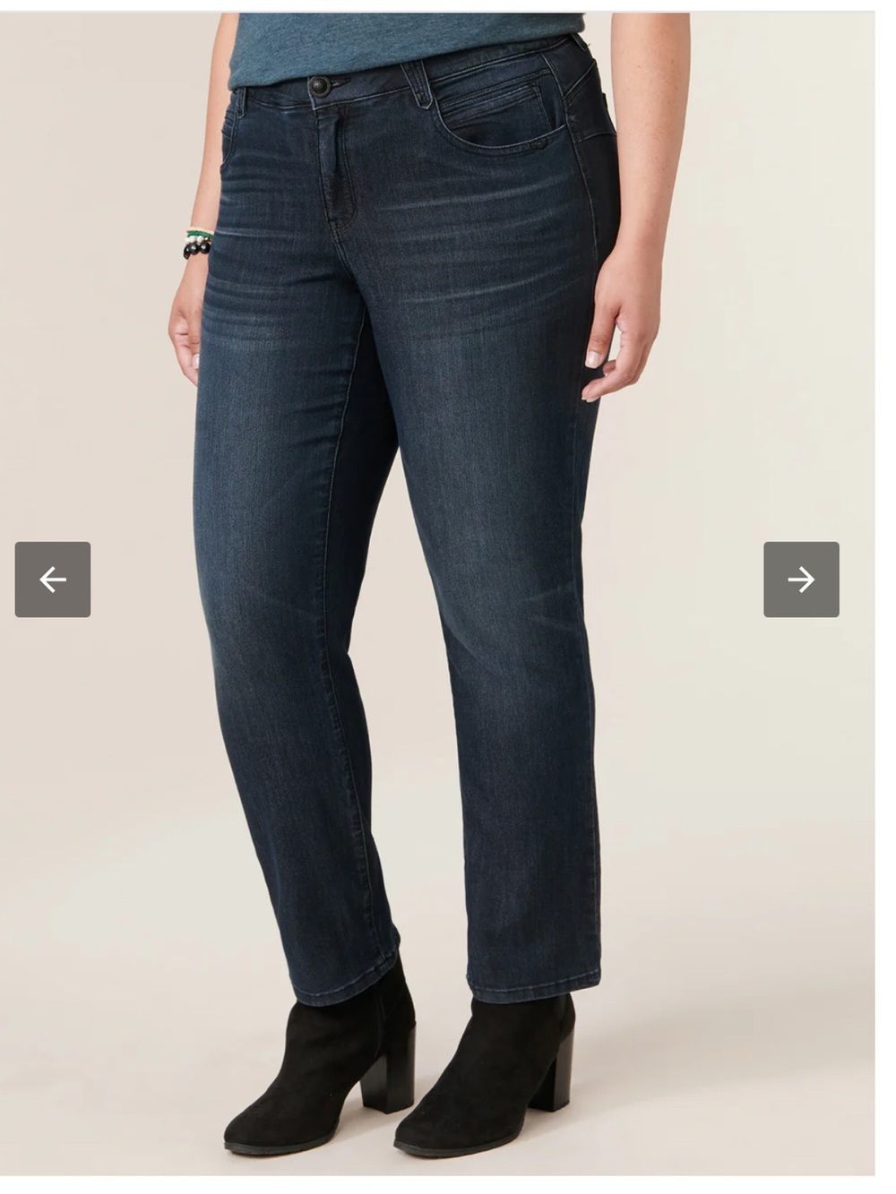 Democracy Absolution Straight Leg Jeans Dark Indigo